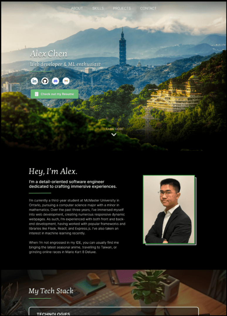 Alex Chen | Software Engineer